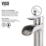 Glass Grey Onyx Bathroom Sink/Basin Set with Niko Faucet and Round Vessel A8N6 - product image 6