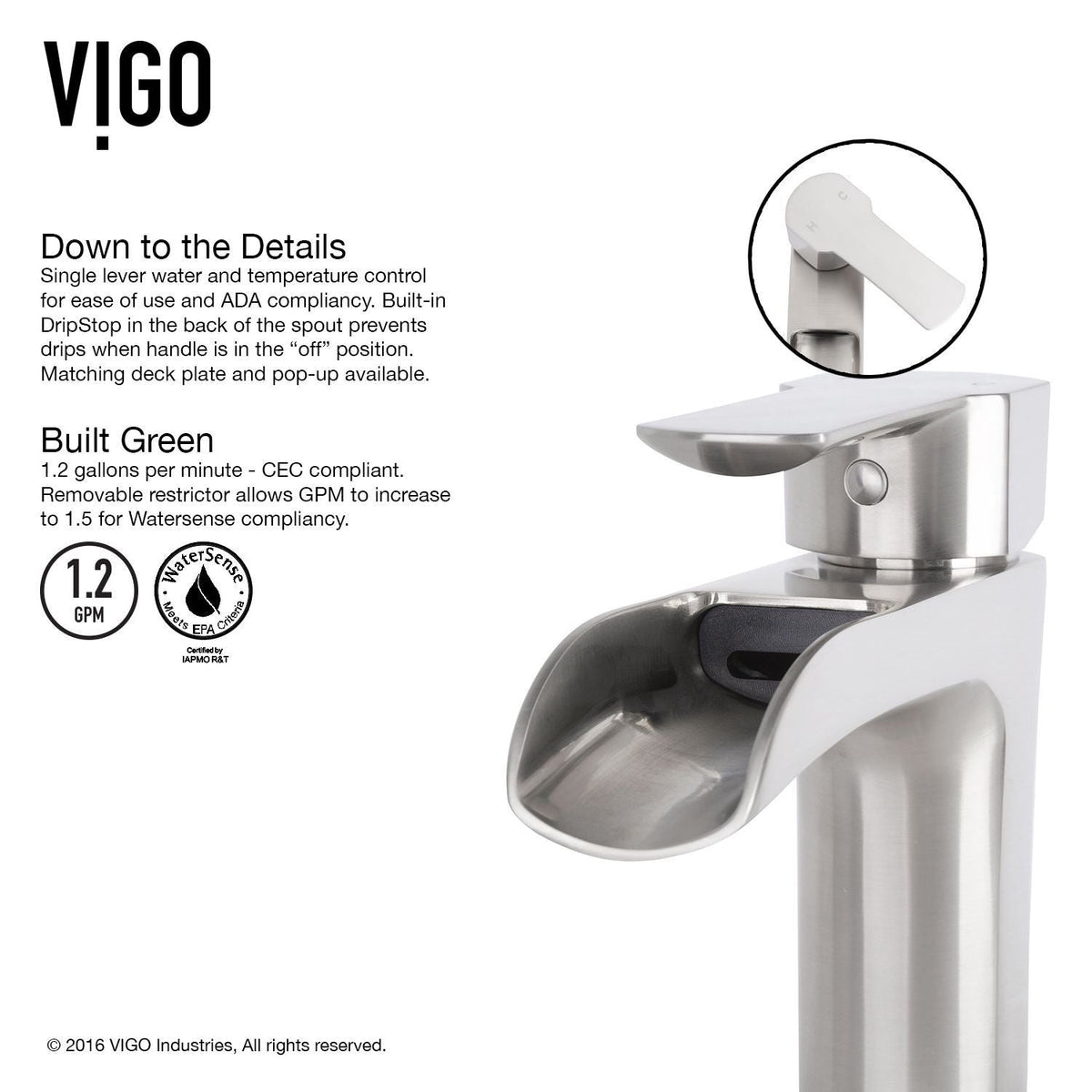 Glass Simply Silver Bathroom Sink/Basin Set with Niko Faucet and Round Vessel N4B3 - product image 3