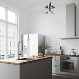 Greenwich Single Handle Pull Down Sprayer Kitchen Faucet with Deck Plate, Stainless Steel U3N3 - product image 8