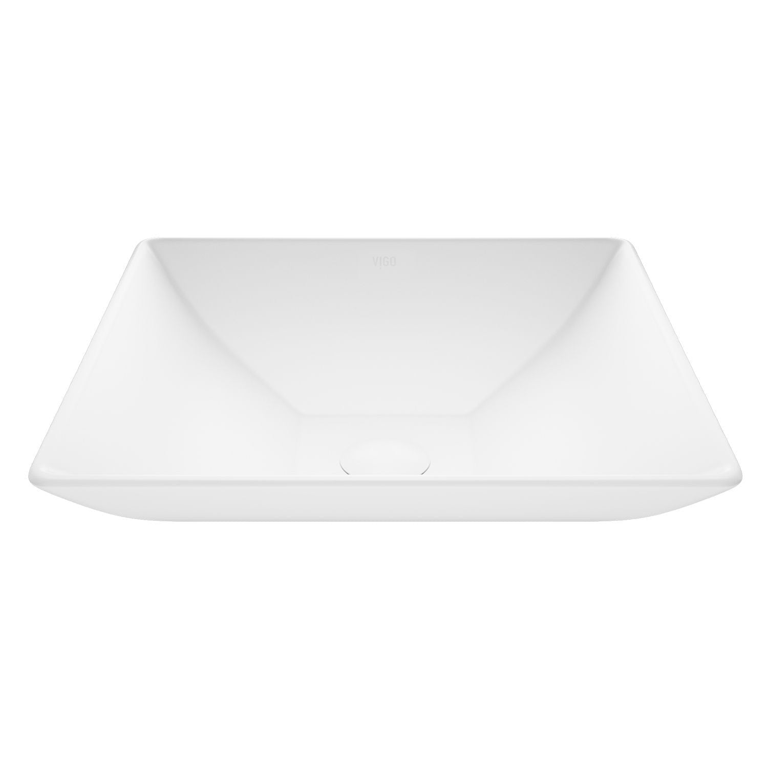 Hibiscus Matte Stone Round Vessel Bathroom Sink/Basin, Above-Counter Installation, White Q1J0 - product image 1