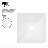 Hibiscus Matte Stone Round Vessel Bathroom Sink/Basin, Above-Counter Installation, White P3W7 - product image 3