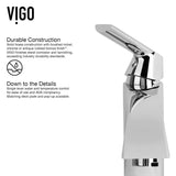 Linus Single Handle Vessel Sink Bathroom Faucet, Chrome H7M0 - product image 6