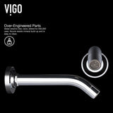 Olus Wall Mount Single Lever Bathroom Sink Faucet, WaterSense Certified, Chrome S4H3 - product image 6