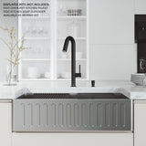 Oxford Single Farmhouse Kitchen Sink, 36-in x 21-in L8X5 - product image 8