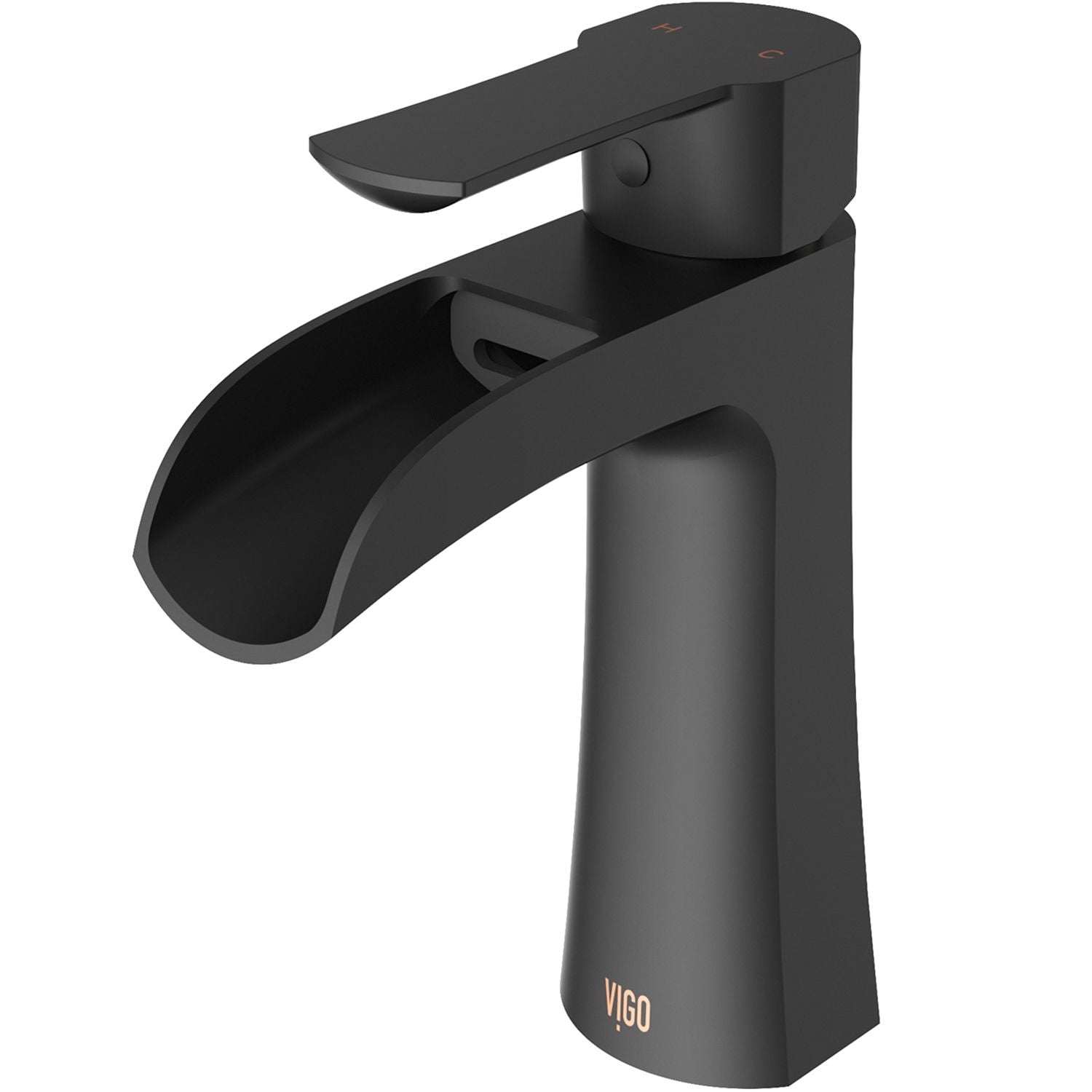 Paloma Single Handle Single Hole Bathroom Sink Faucet, WaterSense Certified, Matte Black R0G4 - product image 1