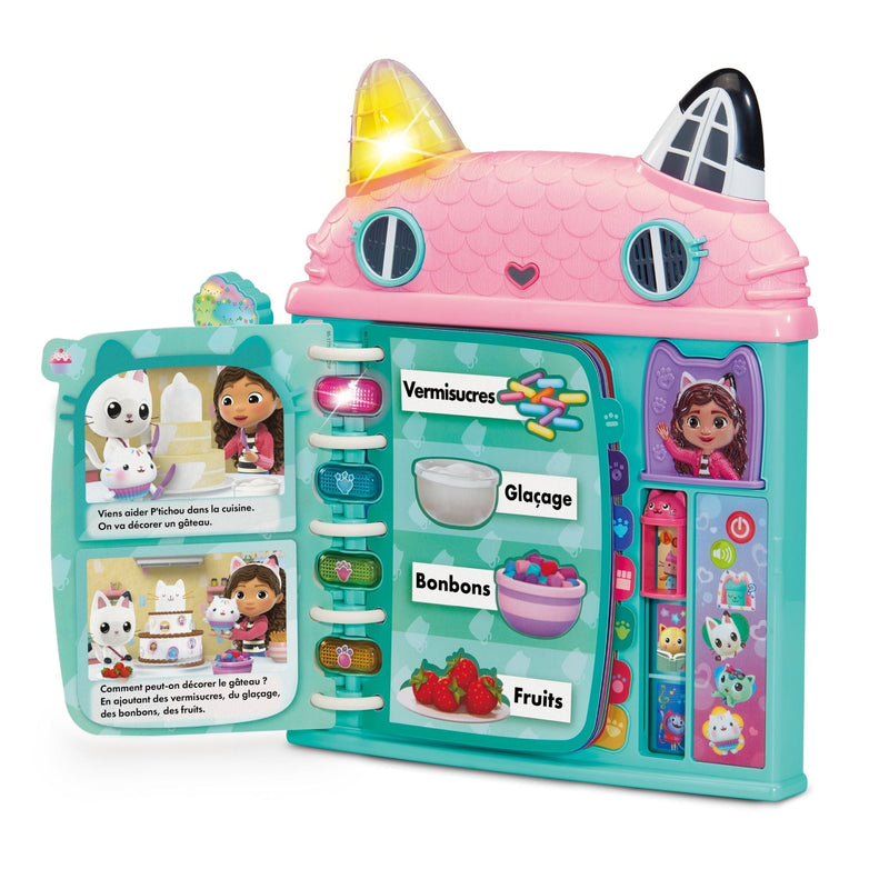 Gabby's Dollhouse Cat-a-Vator Discovery Book, French O9P6