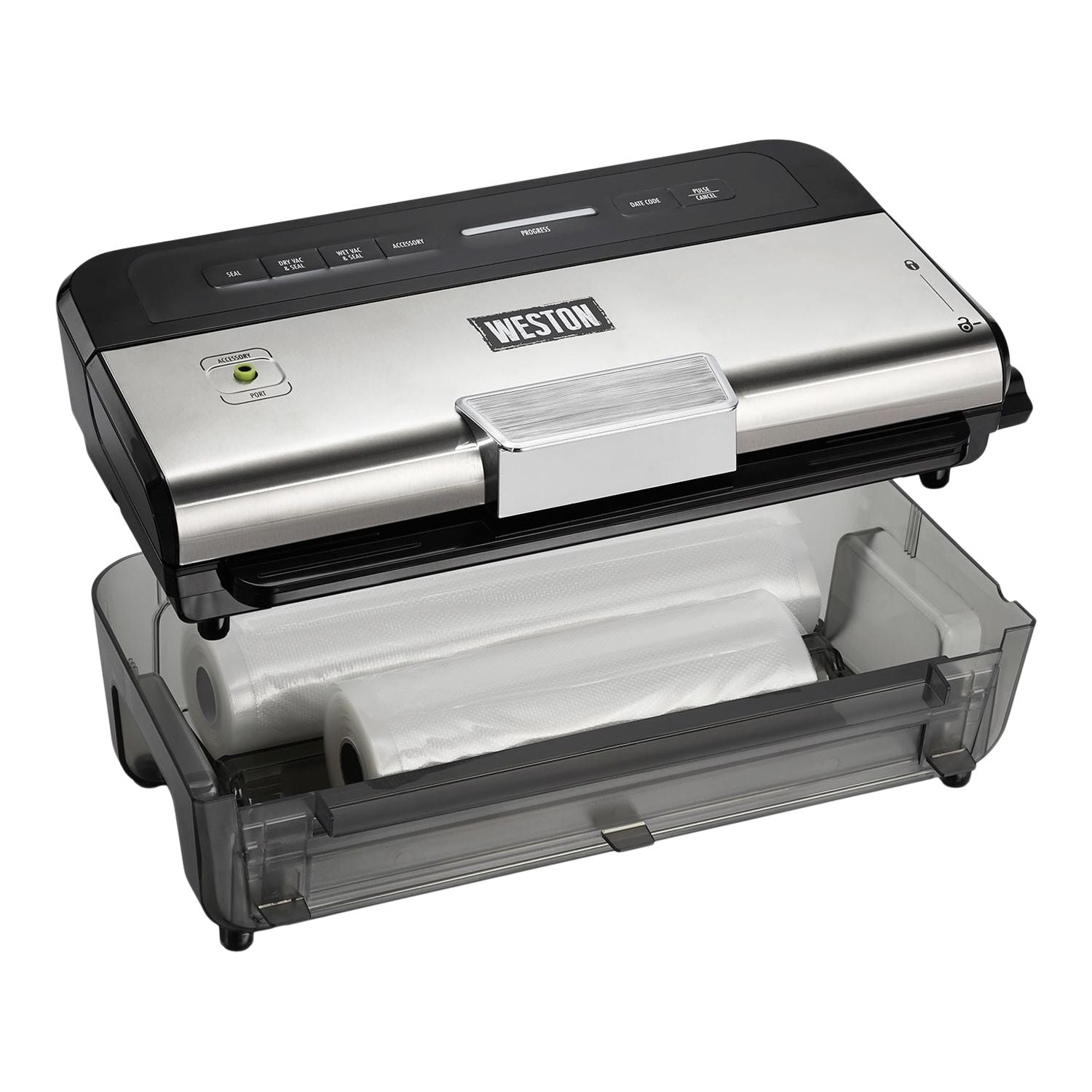 Wet & Dry Sealer 11-in Vacuum Sealer With Date Code Stamp, Black P1H0 - product image 1
