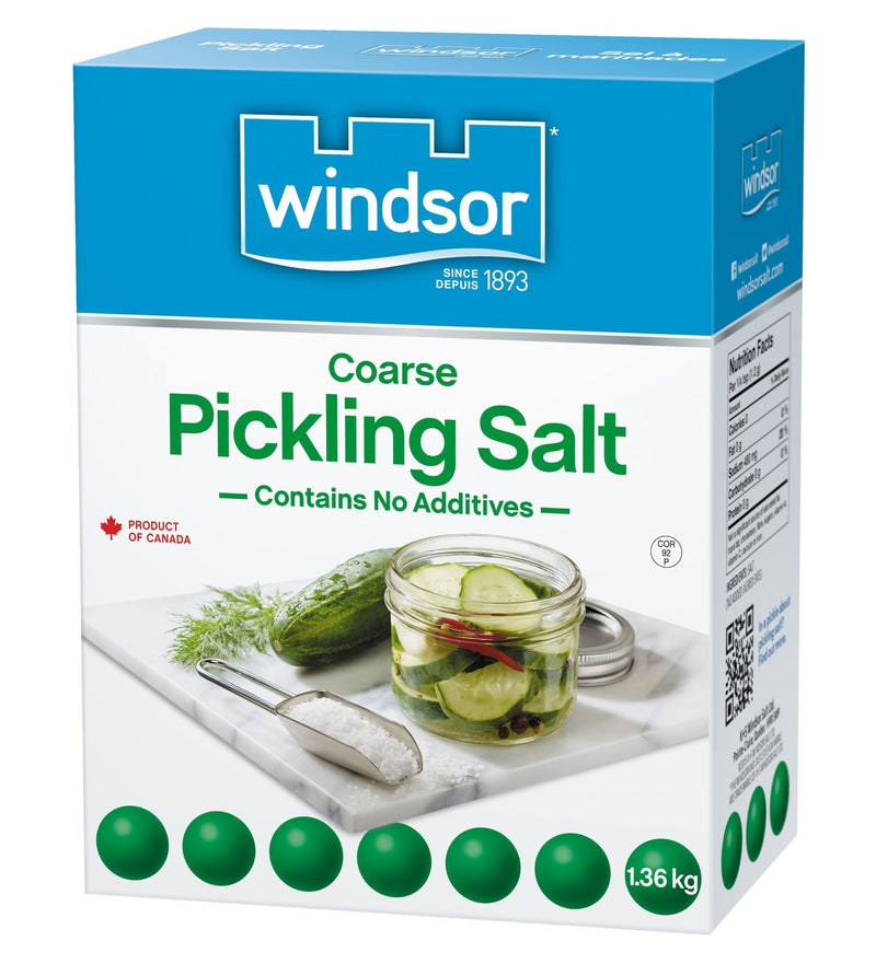 Salt Preserving & Pickling Salt, 1.36-kg U4K8