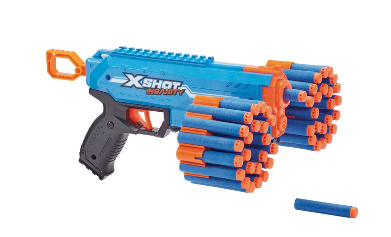 Insanity S1 Maniac Dart Pistol with Accessories, 36-Darts, Ages 8+ D3A0