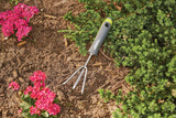 11-in Stainless-Steel Hand Cultivator with Rubber Handle K1W4 - product image 2