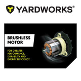 48V Lithium Ion Max Brushless AeroForce 2.0 750 CFM Leaf Blower Kit with (1) 4.0Ah Battery & (1) 2.0A Charger H6X9 - product image 8