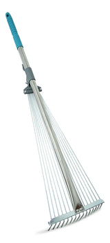 7 to 21-in Wide Metal Adjustable-Tine Telescopic Leaf Rake, 32 to 63-in Aluminum Shaft T2H2 - product image 2