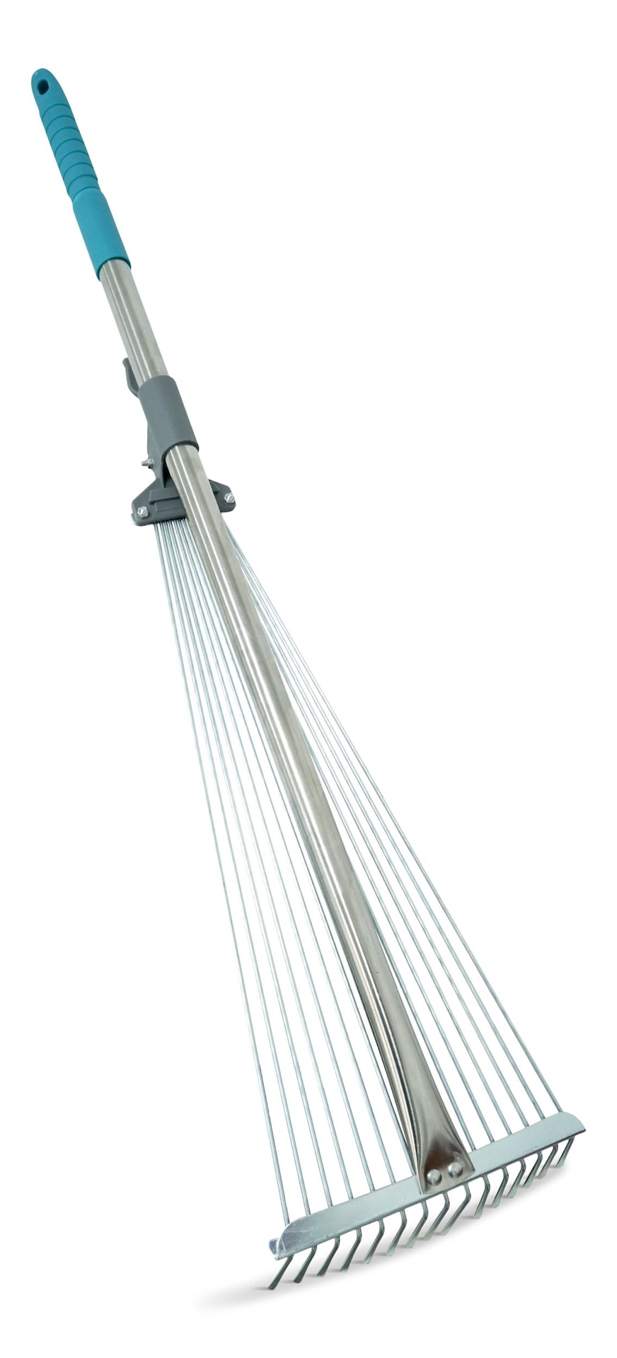 7 to 21-in Wide Metal Adjustable-Tine Telescopic Leaf Rake, 32 to 63-in Aluminum Shaft T2H2 - product image 2