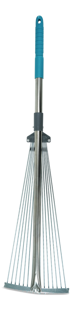 7 to 21-in Wide Metal Adjustable-Tine Telescopic Leaf Rake, 32 to 63-in Aluminum Shaft T2H2 - product image 3