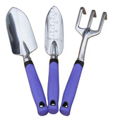 Aluminium Garden Tool Set with Rubber Handles, Assorted Colours, 3-pc U8M1 - product image 6