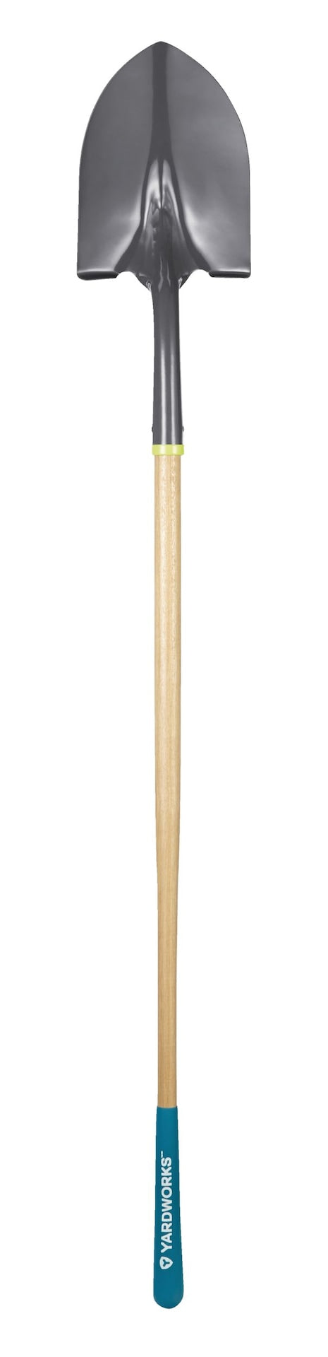 Tempered Steel Round Point Long Handle Shovel, 62-In, Hardwood Shaft A9D5 - product image 5